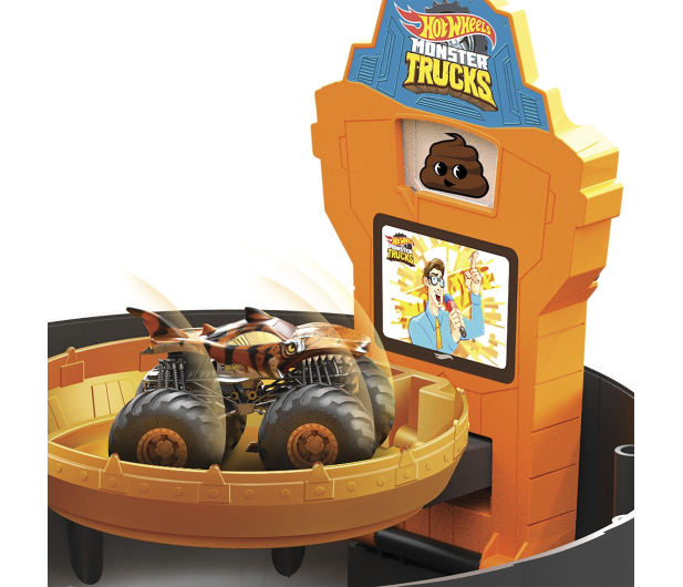 Hot Wheels Monster Truck Opona - Kaskaderska arena - 1013958 - zdjęcie 3